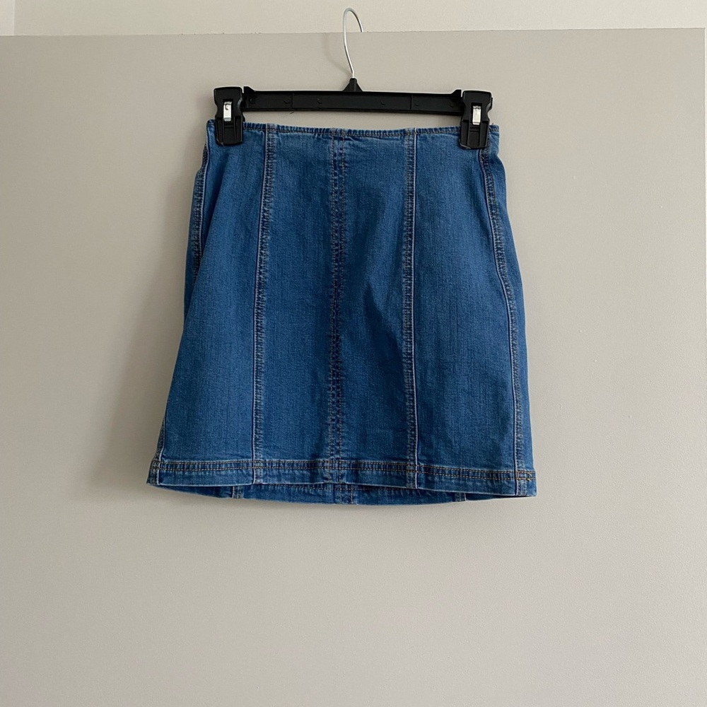 Kendall and Kylie denim mini skirt